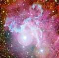 La Nébuleuse de l'Etoile Flamboyante depuis le CFHT