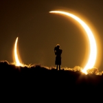 
Eclipse annulaire au-dessus du Nouveau-Mexique
