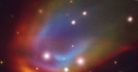 Ondes de choc inexpliquées autour d'une naine blanche