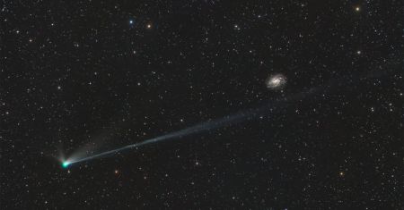 Les queues de la comète Wierzchos