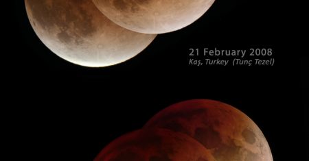 Deux éclipses du Saros 133