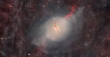 La galaxie elliptique particulière Centaurus A