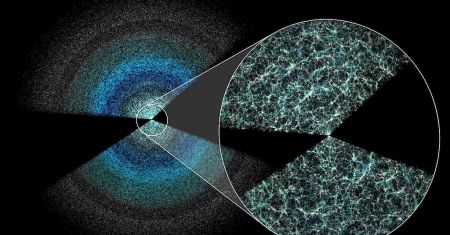 La structure de l'Univers à grande échelle