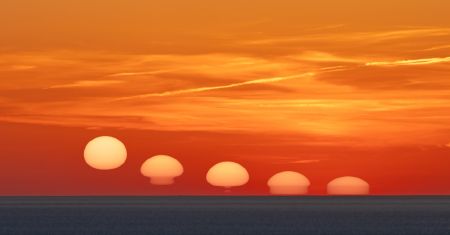 La persistance de la lumière du Soleil