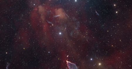 Le vestige de supernova de la nébuleuse de la Sirène