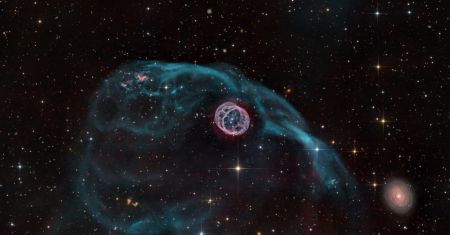 Longmore 8, la nébuleuse de la Roue de Hamster