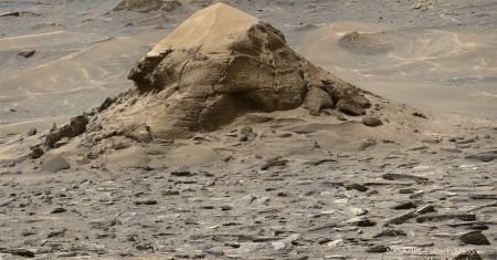 Le rocher Tortue sur Mars