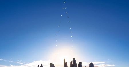 Analemme sur les pierres levées de Callanish