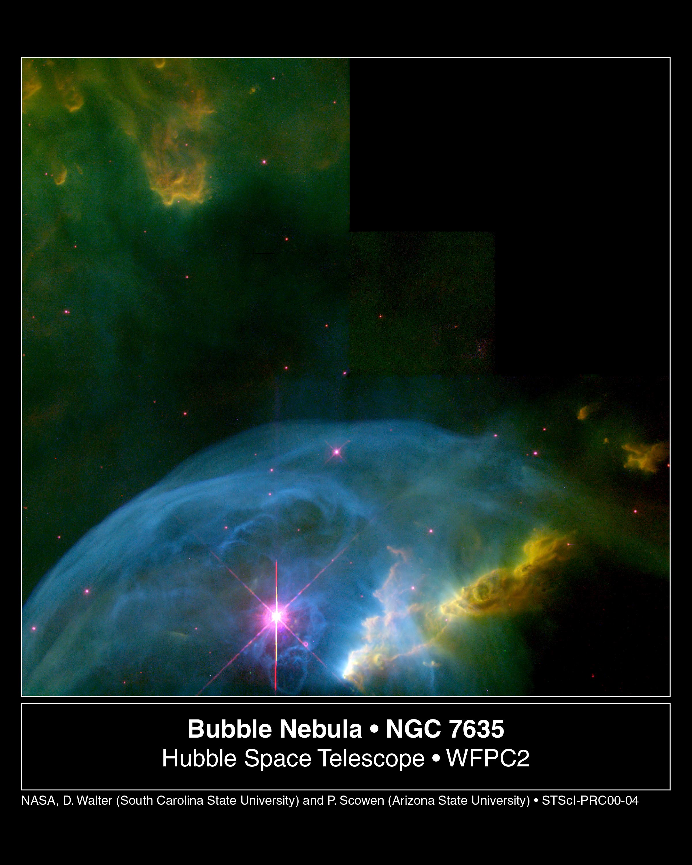 NGC 7635 : la nébuleuse Bubble