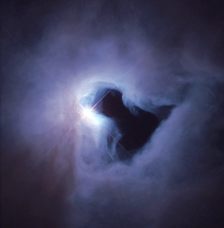 NGC 1999 : nébuleuse par réflexion dans Orion