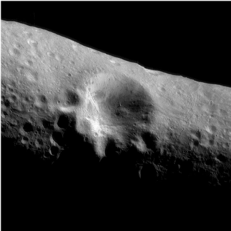 La surface de l\'astéroïde Eros