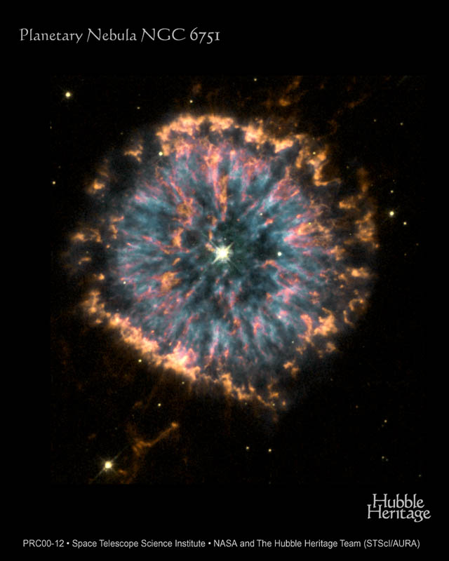 Fêtons Hubble avec NGC 6751