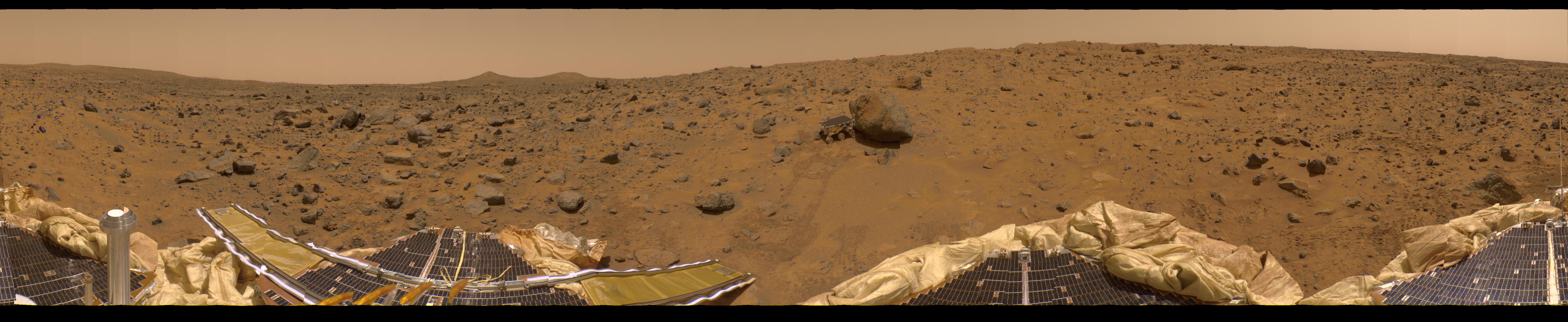 Un panorama présidentiel de Mars