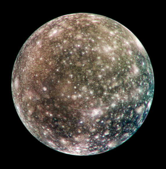 La face complète de Callisto