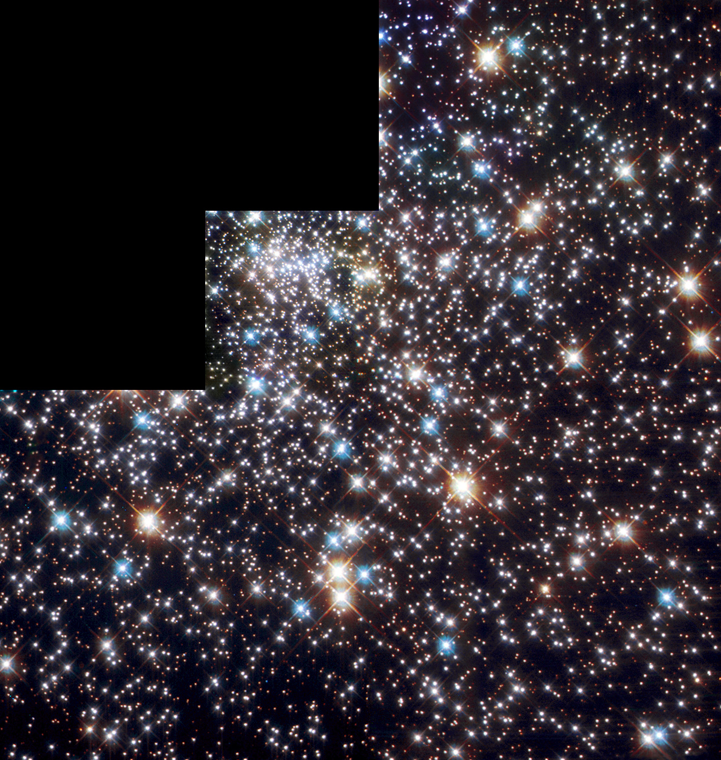 Les curiosités de l\'amas d\'étoiles NGC 6397  