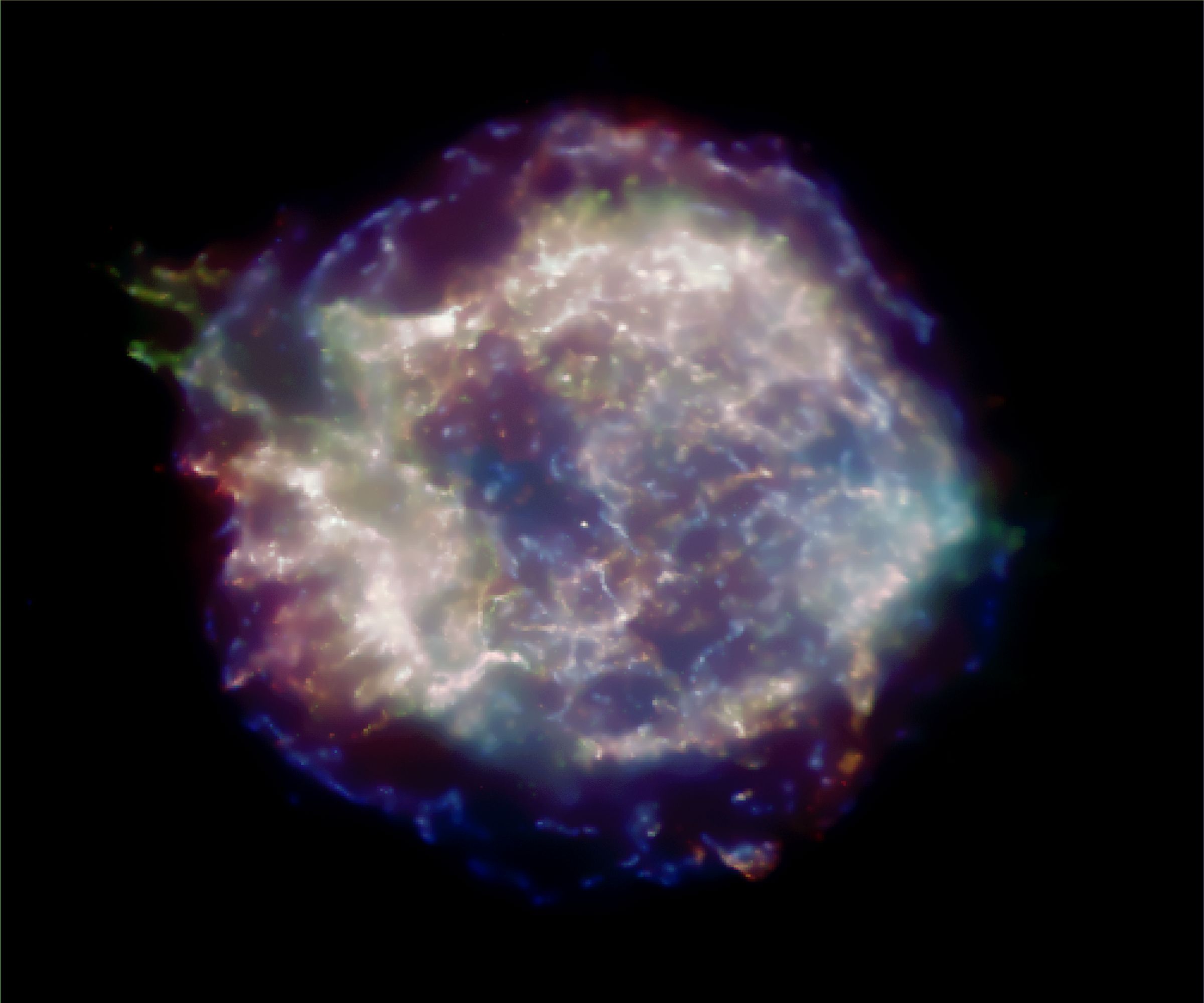 Le rémanent de supernova Cas A en rayons-X