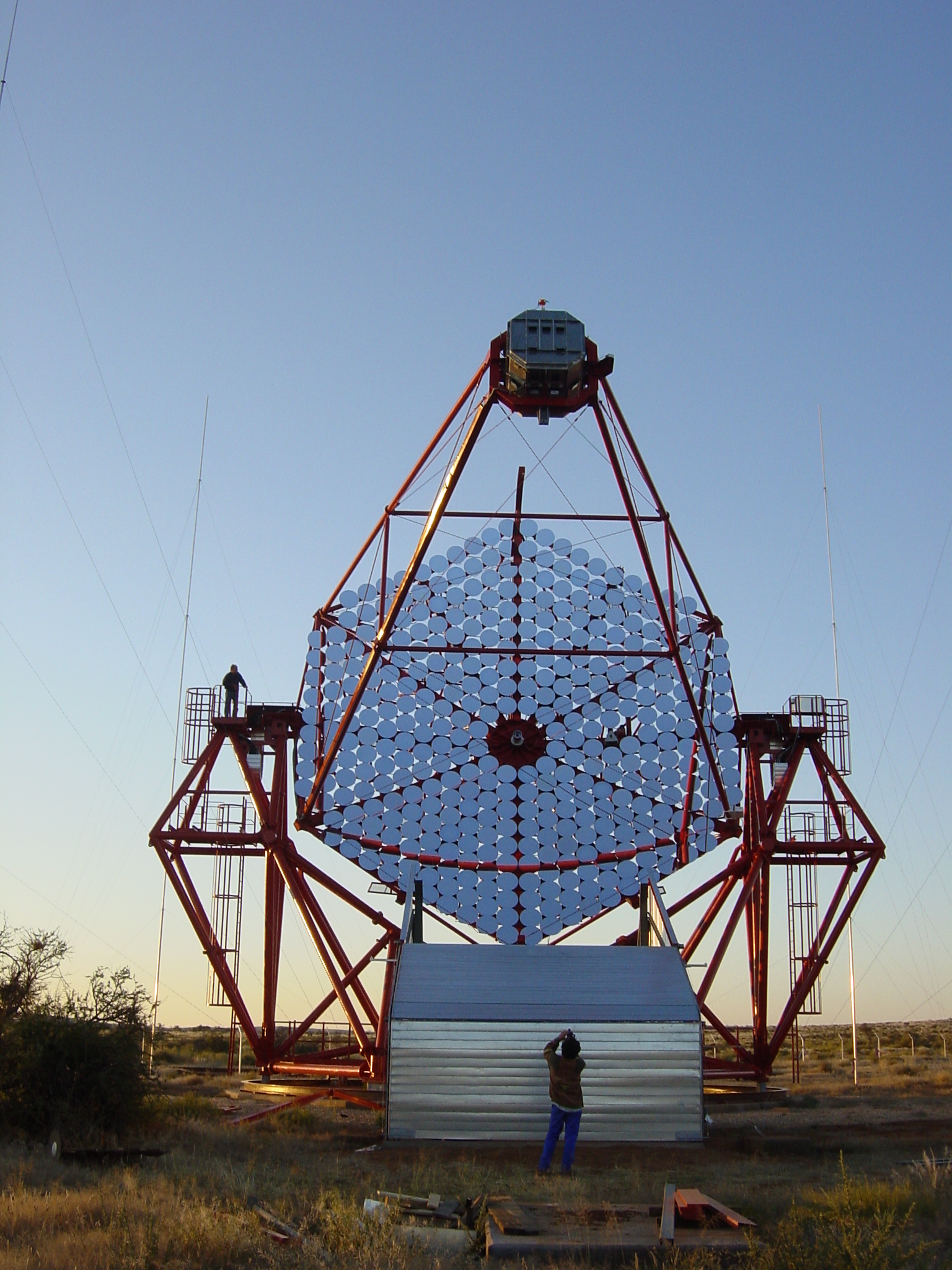 Le télescope à rayons gamma HESS