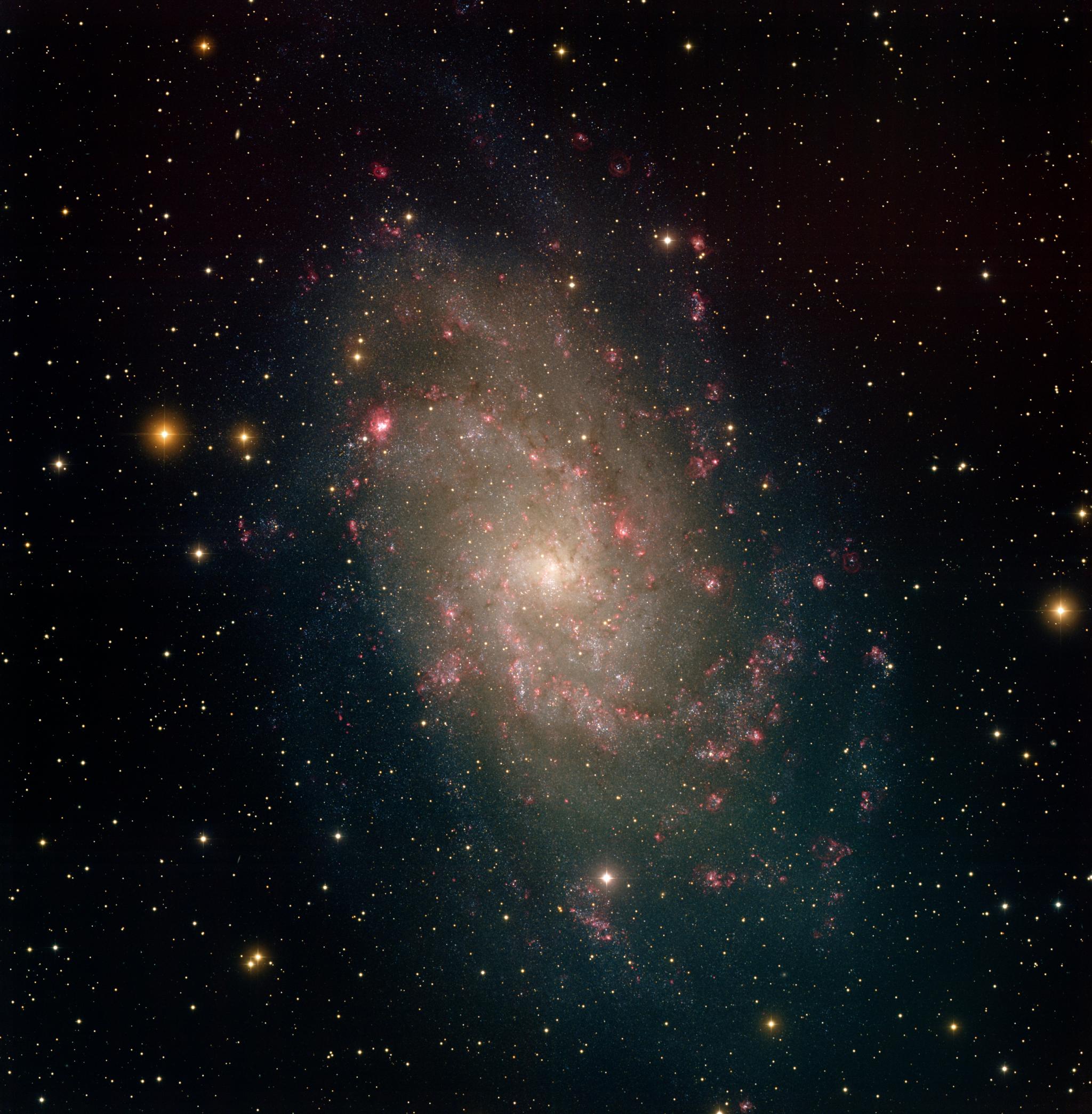 La proche spirale M 33  