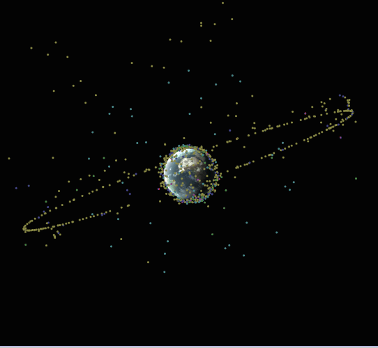 Les satellites qui entourent la Terre