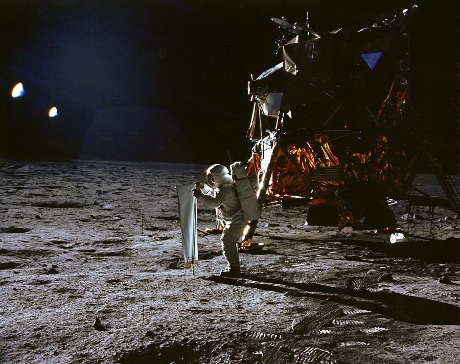 Apollo 11 : Capturer un bout de Soleil