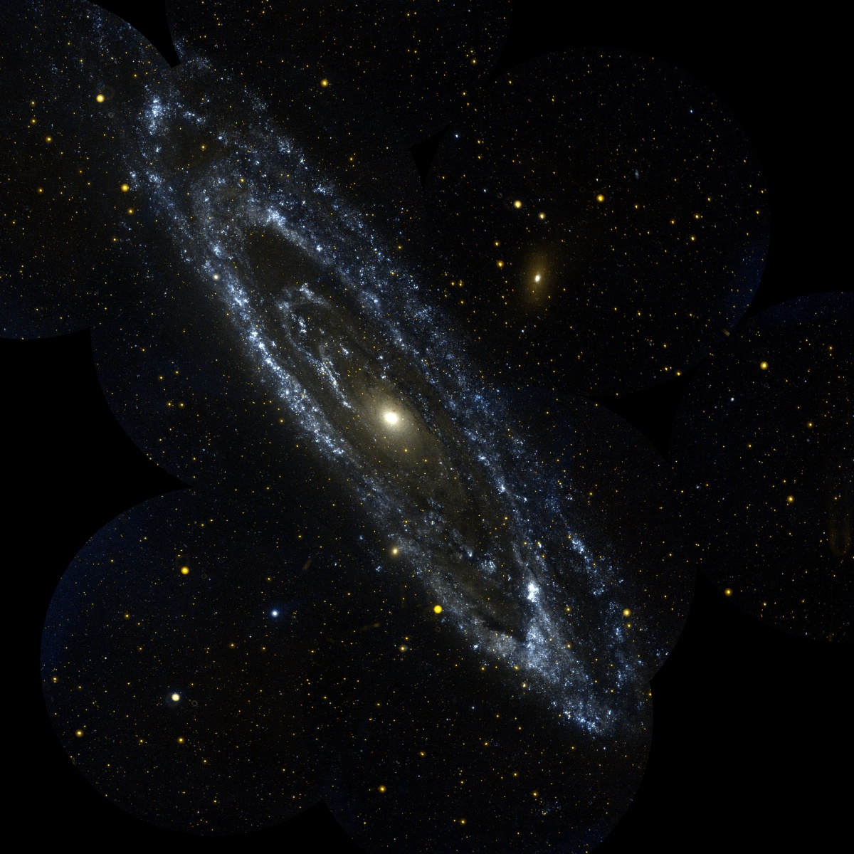 La Galaxie d\'Andromède par GALEX