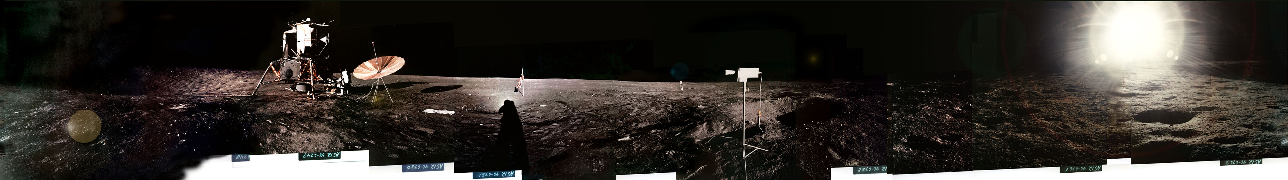 Un panorama d\'Apollo 12