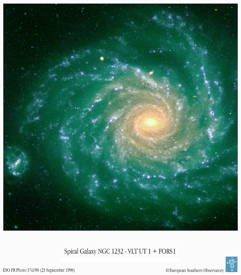 La galaxie spirale NGC 1232 