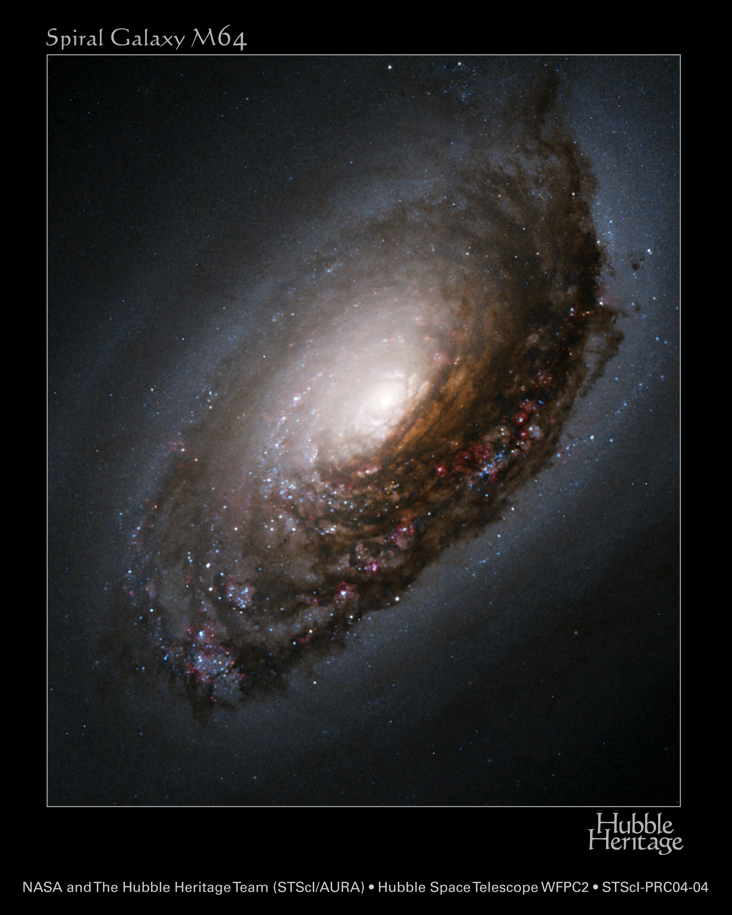M64, la galaxie de la Belle Endormie