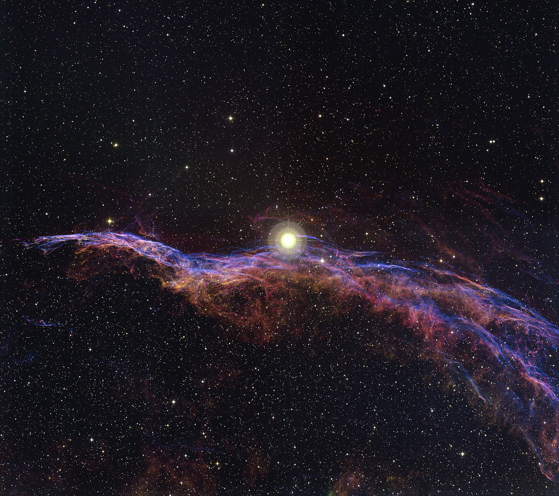 NGC 6960 : la Nébuleuse du Balai de Sorcière