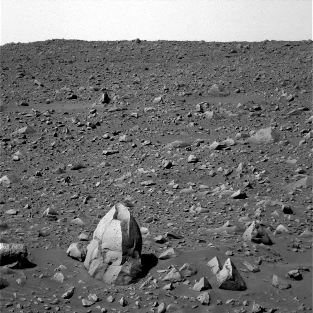 Le rocher Humphrey témoigne de l\'ancienne présence d\'eau martienne