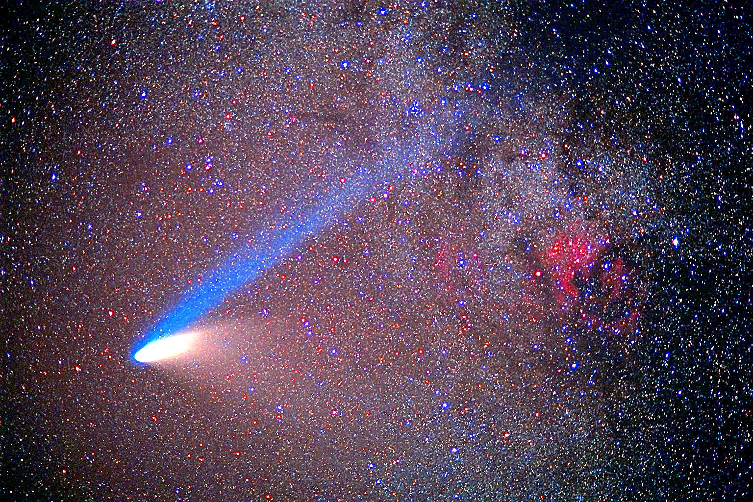 La Comète Hale-Bopp et la Nébuleuse North America