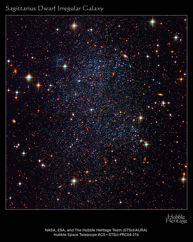 La galaxie naine irrégulière Sagittarius