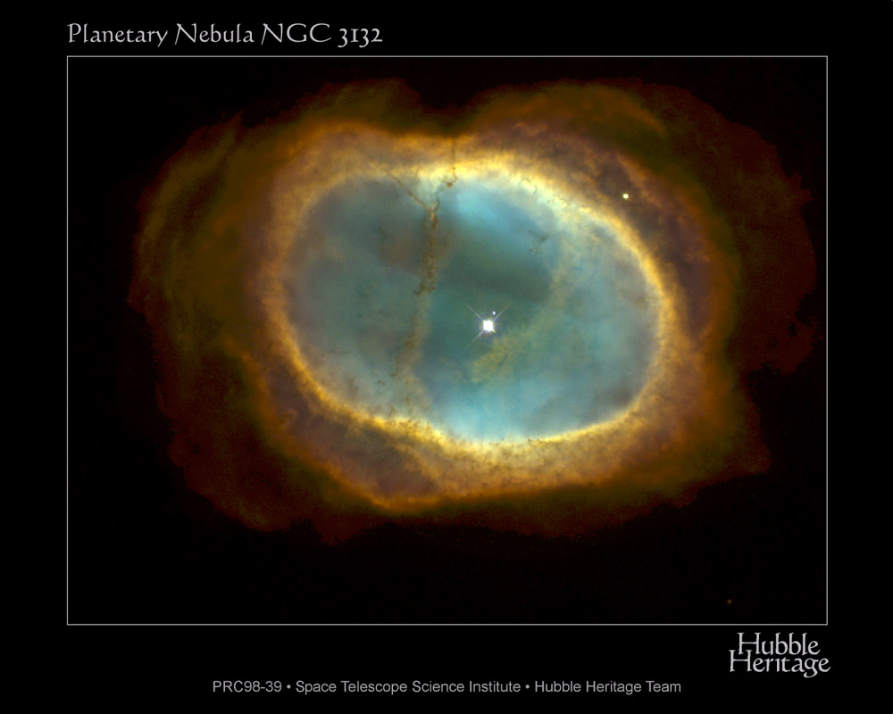 NGC 3132, la Nébuleuse aux Huit Eclats
