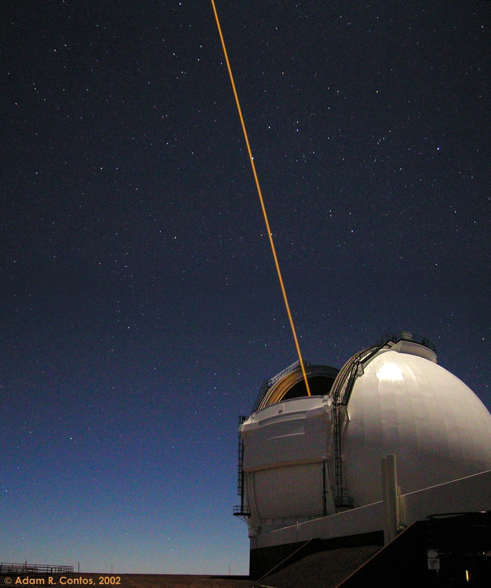 Un télescope laser crée une étoile artificielle