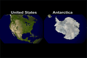 Le voyage d\'un iceberg de l\'Antarctique