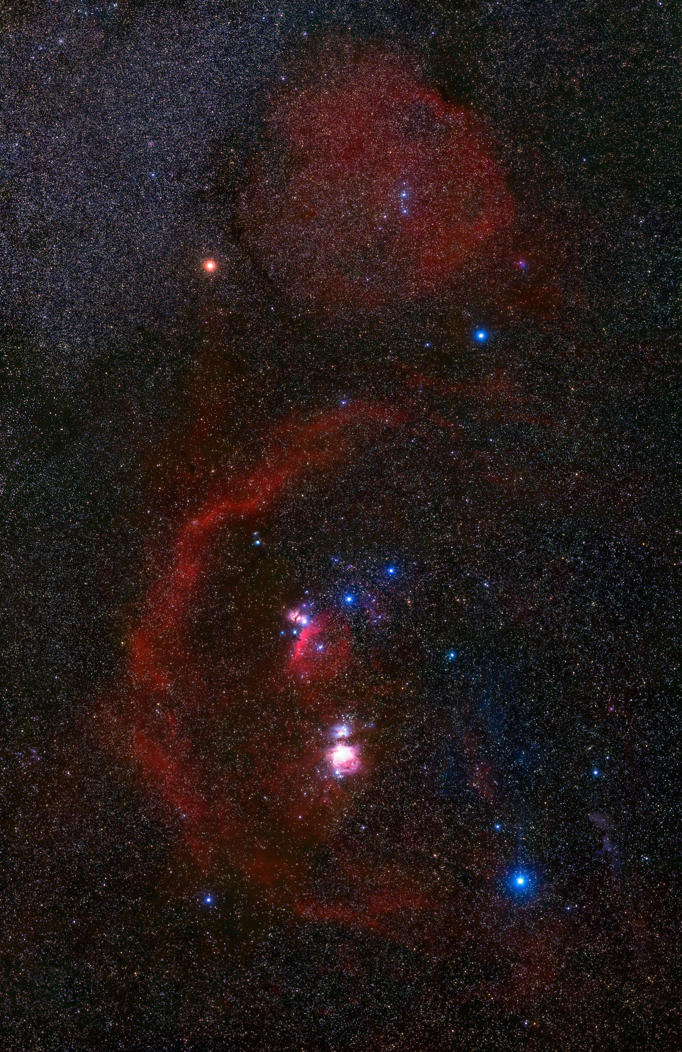 La Boucle de Barnard autour d\'Orion
