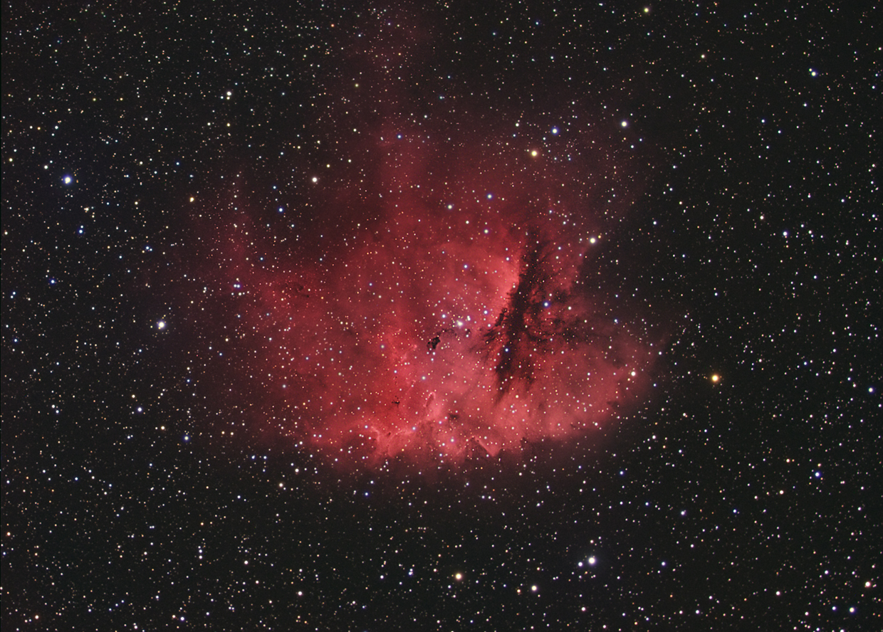 NGC 281 : la nébuleuse Pacman