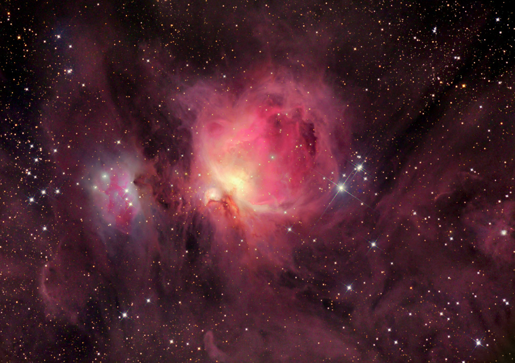 M 42 : les nuages de la Nébuleuse d\'Orion