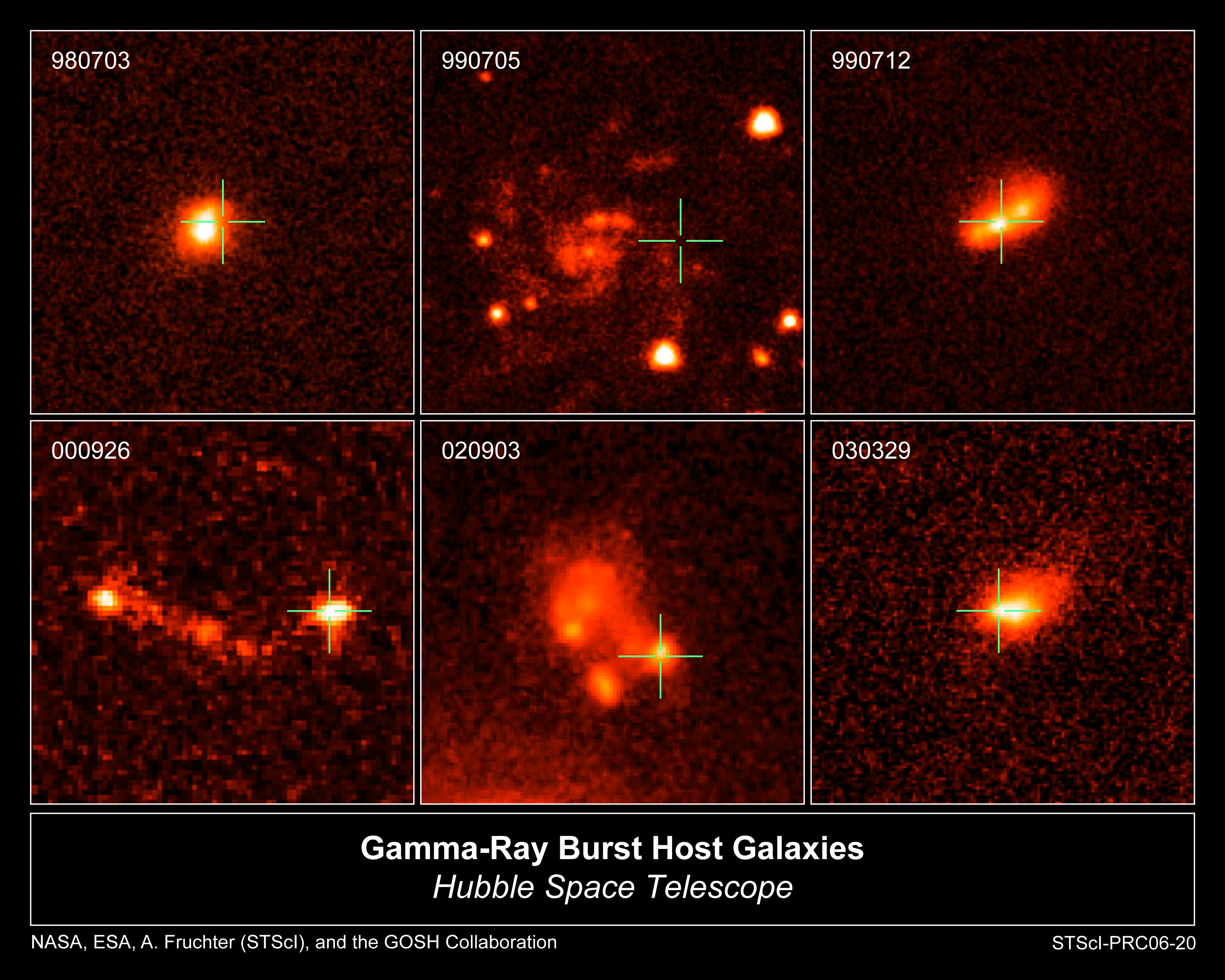 Les galaxies hôtes des sursauts gamma longs