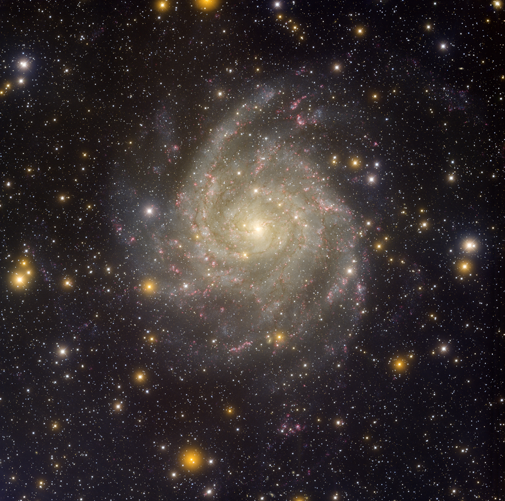 La galaxie cachée IC 342 vue de l\'observatoire de Kitt Peak