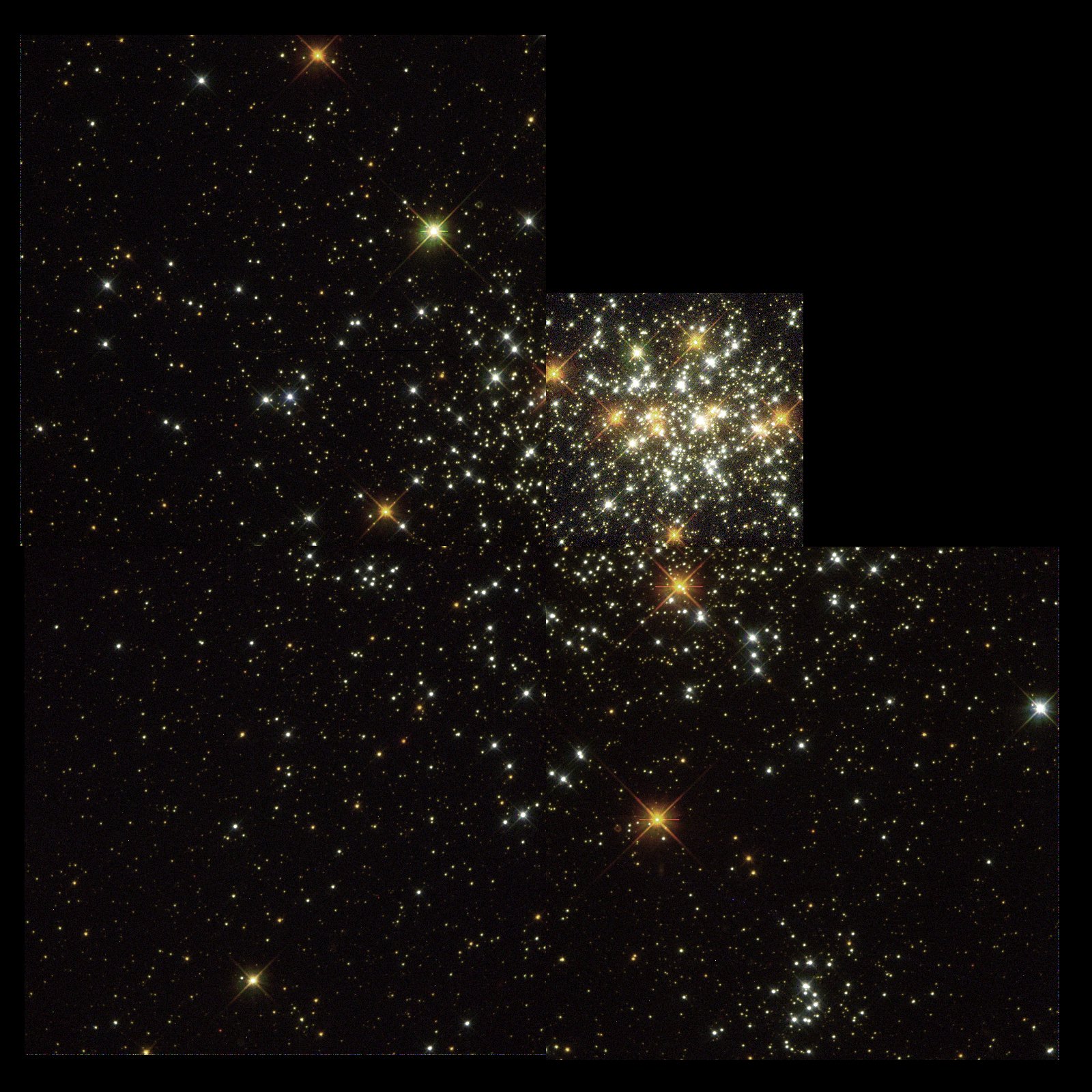 NGC 1818, jeune amas globulaire