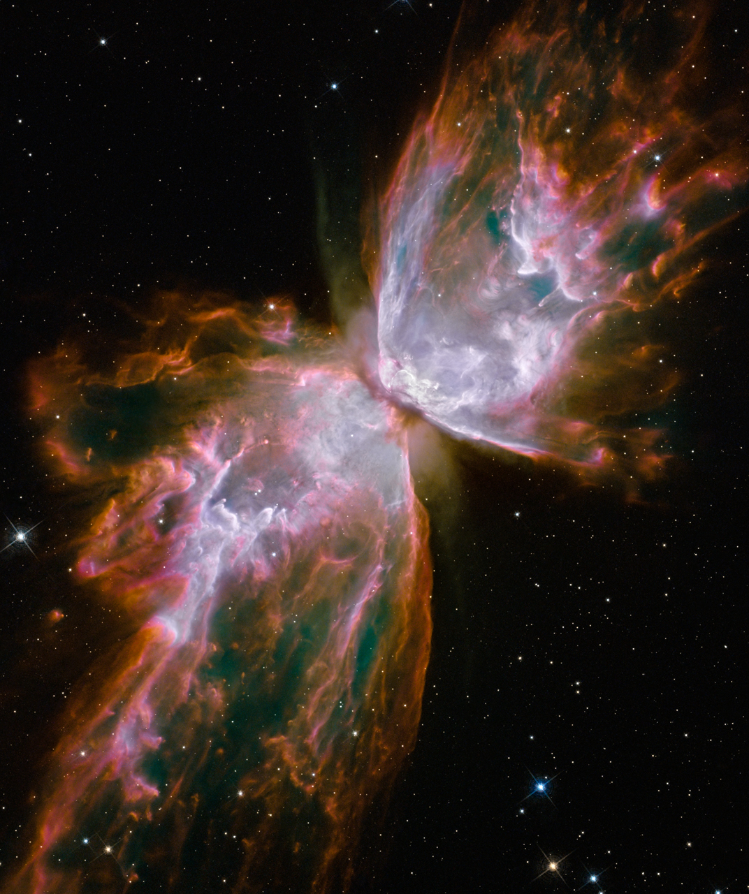 Hubble porte un nouveau regard sur la nébuleuse du Papillon