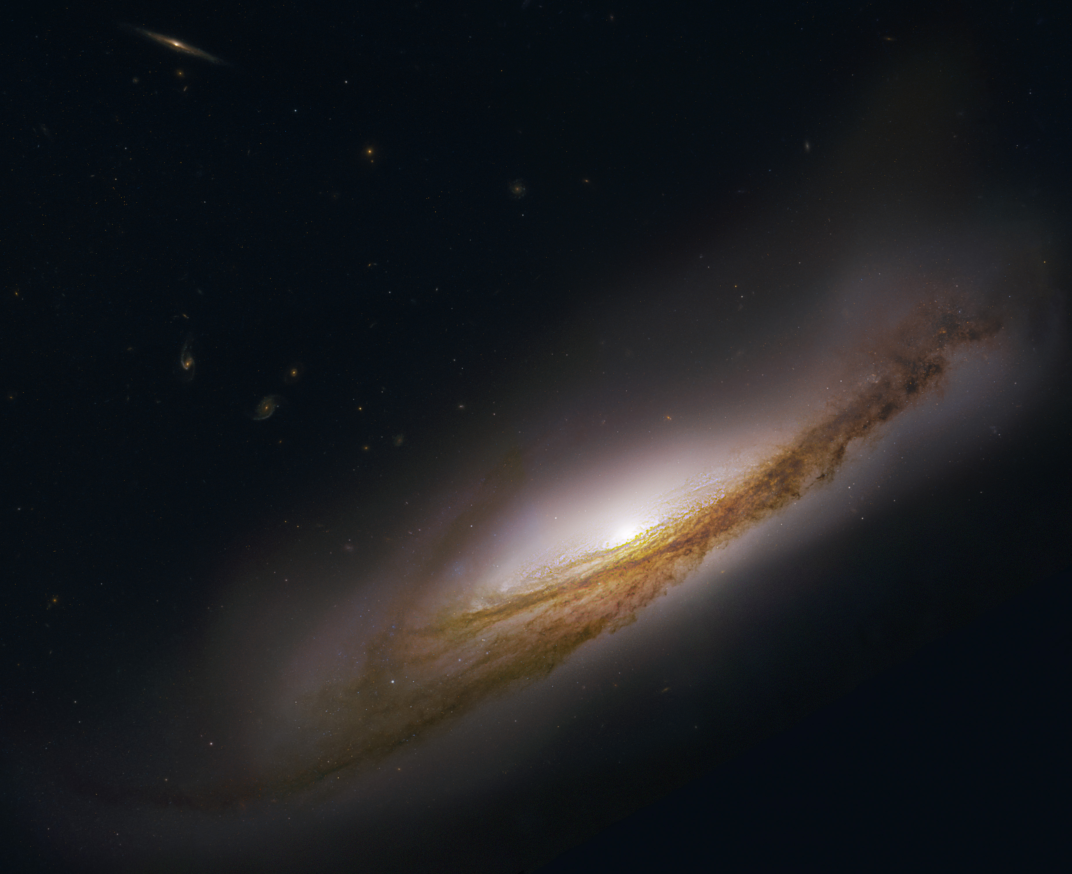 La galaxie spirale NGC 3190 