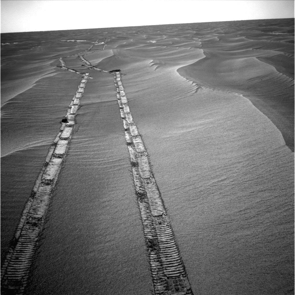 En contemplant le chemin parcouru sur Mars