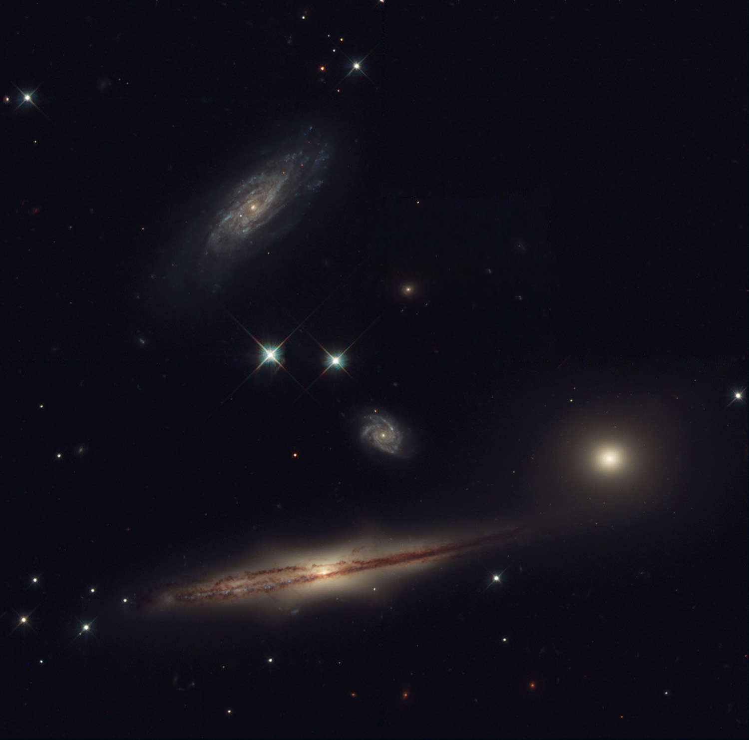 HCG 87, petit groupe de galaxies