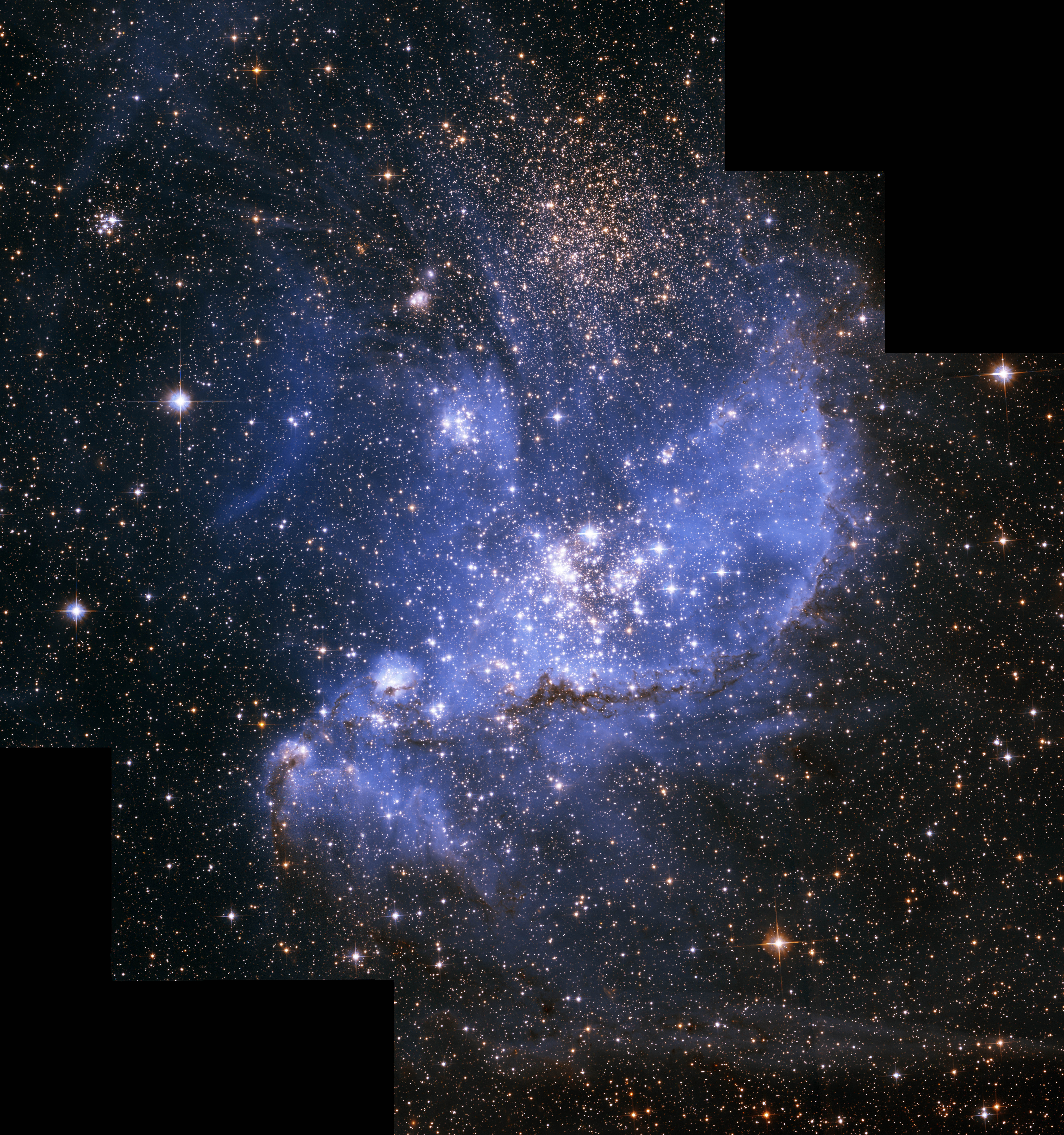 NGC 346 dans le Petit Nuage de Magellan