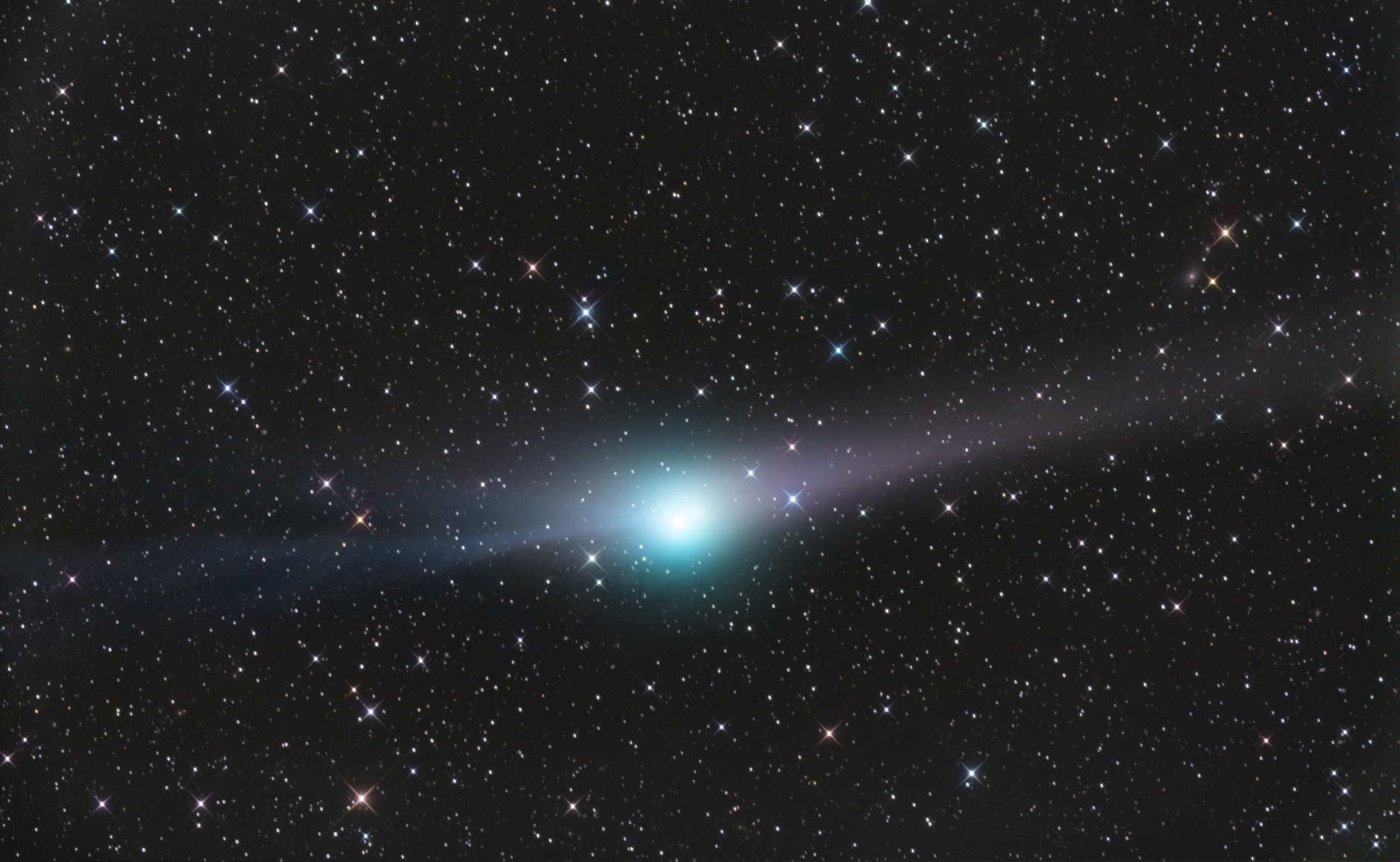 Une queue de plus pour la comète Garradd