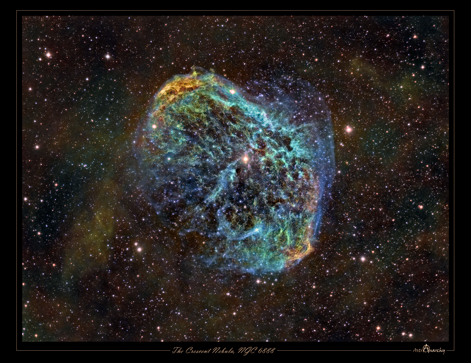 NGC 6888, nébuleuse du croissant