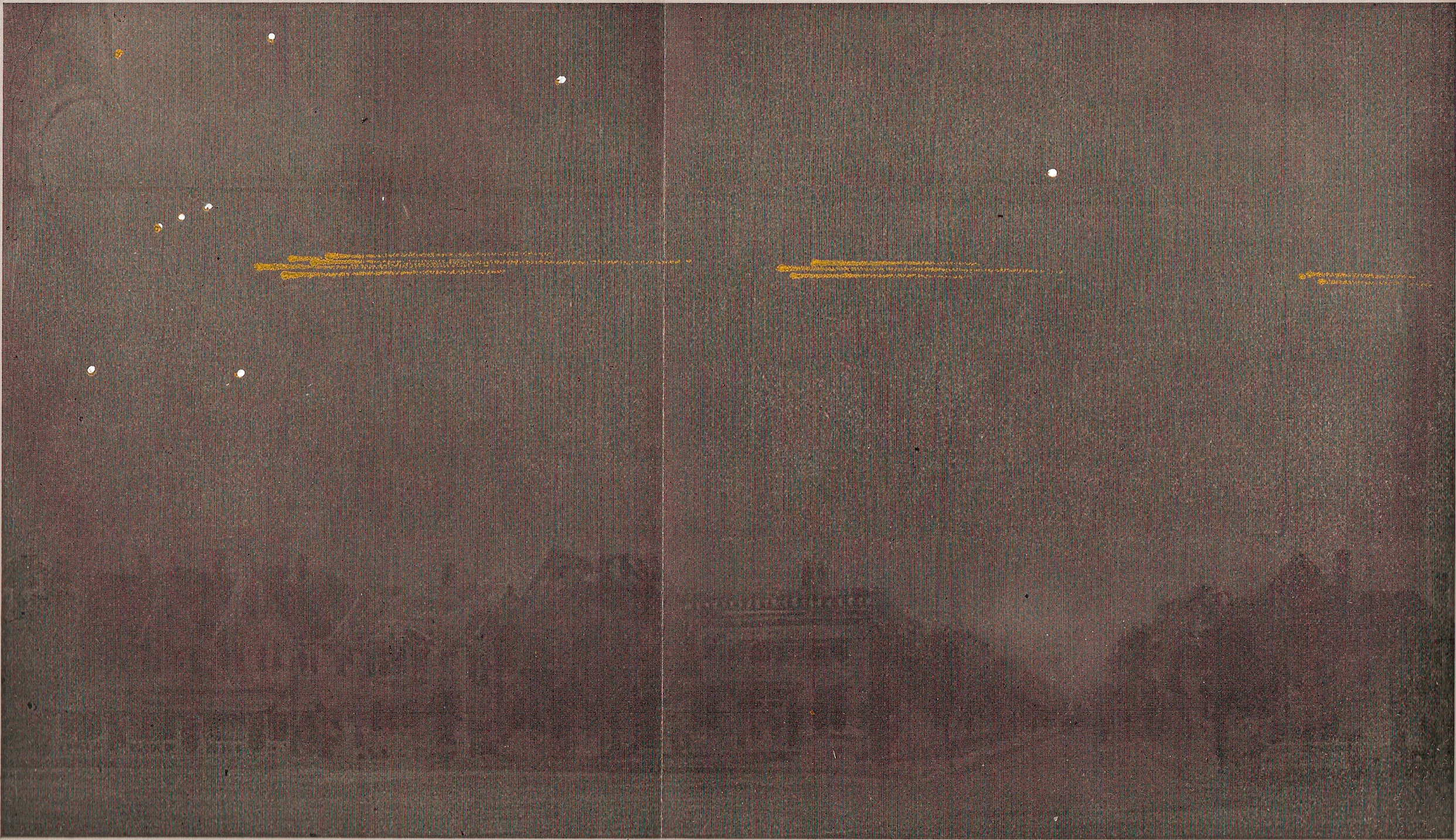La grande procession de météores de 1913
