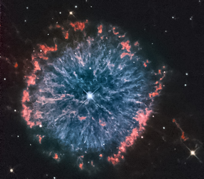NGC 6751, nébuleuse de l\'Oeil étincelant
